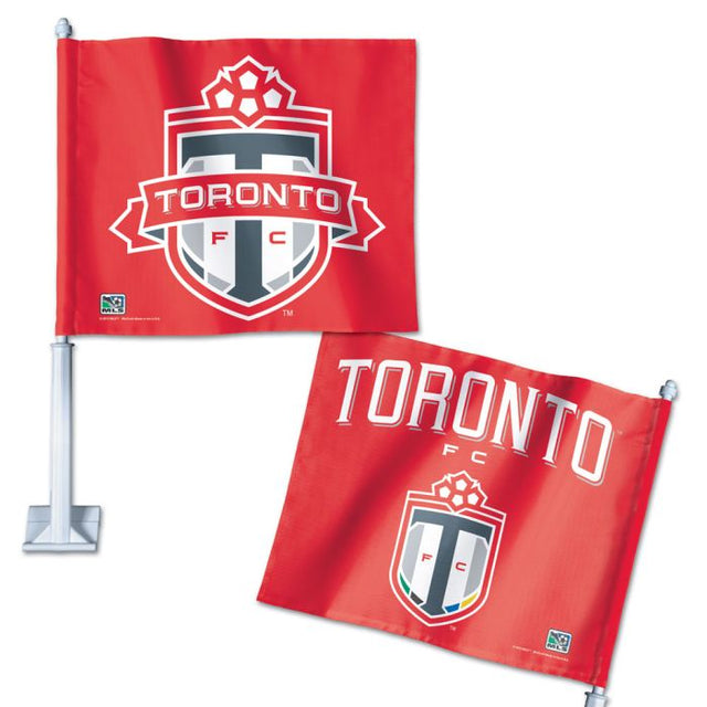 Bandera para auto del Toronto FC de 11,75" x 14"