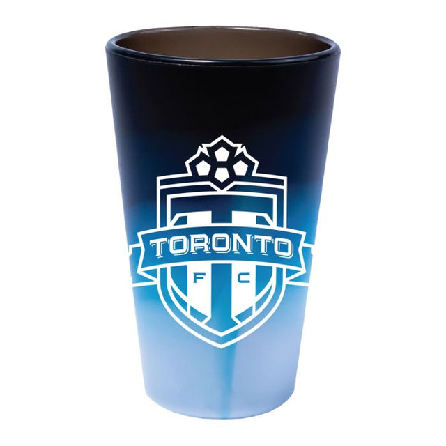 Vaso de pinta de silicona de 16 oz con el logo del Toronto FC