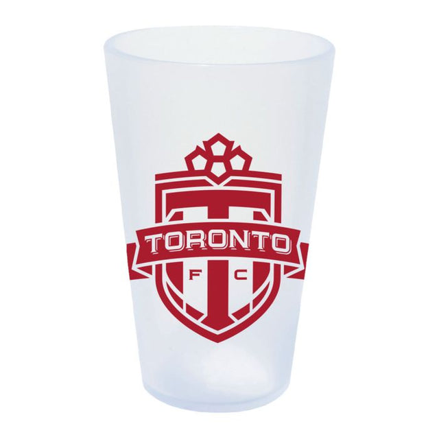 Vaso de pinta de silicona de 16 oz con forma de carámbano del Toronto FC