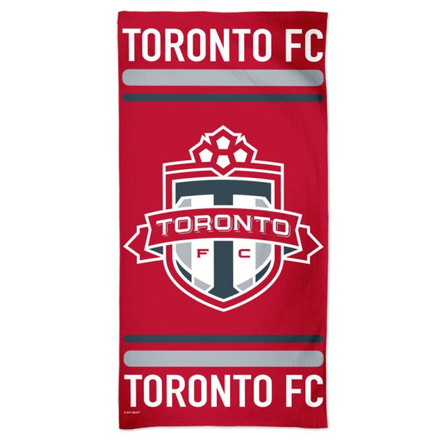 Toalla de playa Spectra con el logotipo del Toronto FC de 30" x 60"