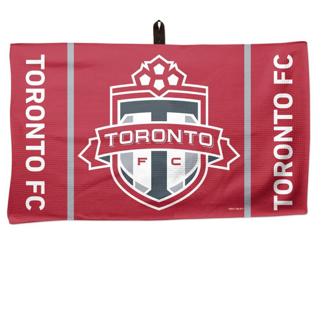 Toalla de gofre con el logotipo y la palabra del Toronto FC, 14" x 24"