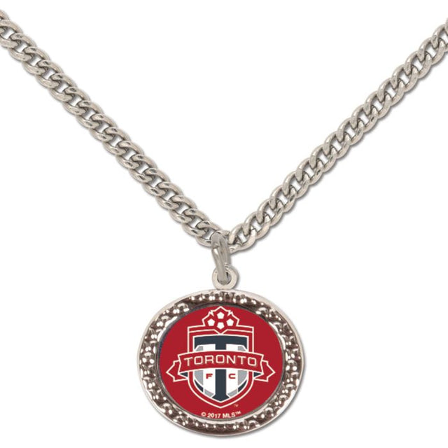 Collar con dije de tarjeta de joyería del Toronto FC