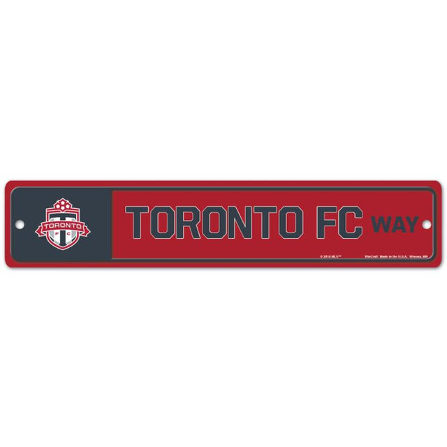 Toronto FC Street / Zone Sign 3.75" x 19"