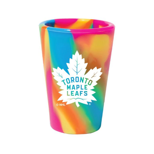 Vaso de chupito de silicona de 1,5 oz de Toronto Maple Leafs