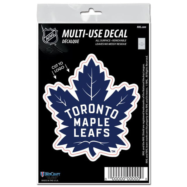 Calcomanías para todas las superficies de Toronto Maple Leafs, 3" x 5"