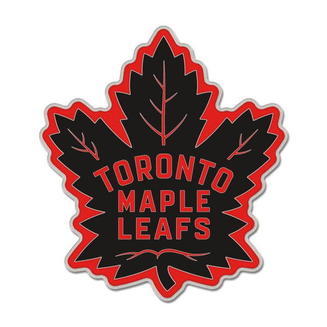 Tarjeta de joyería con pin esmaltado de colección de Toronto Maple Leafs