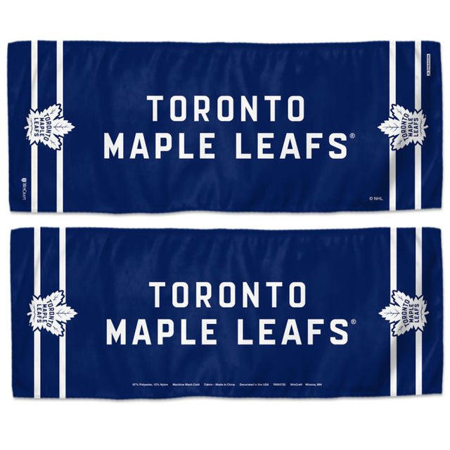 Toalla refrescante de Toronto Maple Leafs de 30 x 76 cm