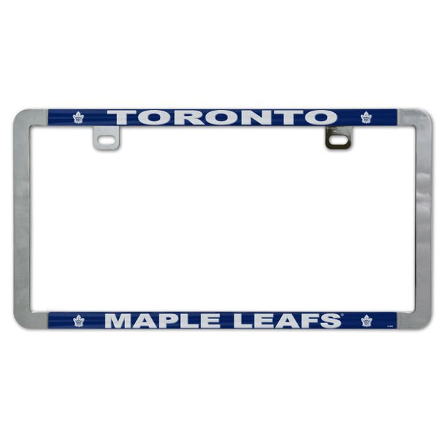 Toronto Maple Leafs Metal Lic. Plate Frame Slim