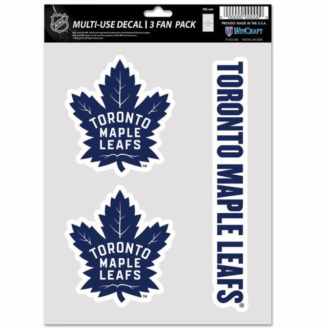 Toronto Maple Leafs Multi Use 3 Fan Pack