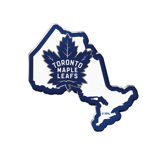 Emblema acrílico para automóvil de los Toronto Maple Leafs STATE