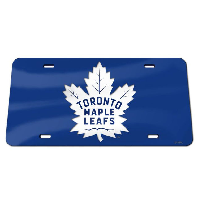 Matrícula acrílica especial de Toronto Maple Leafs