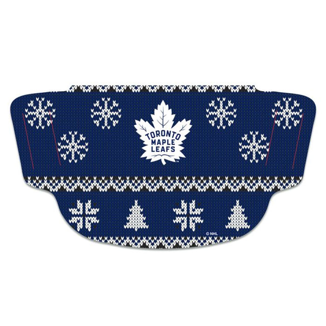 Toronto Maple Leafs / Ugly Sweater Ugly Sweater Máscara de fanático Cubrebocas