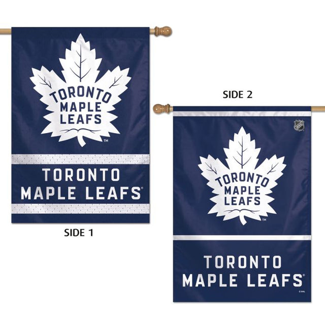 Toronto Maple Leafs Vertical Flag 2 Sided 28" x 40"