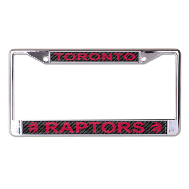 Toronto Raptors CARBON Lic Plt Frame S/L Printed