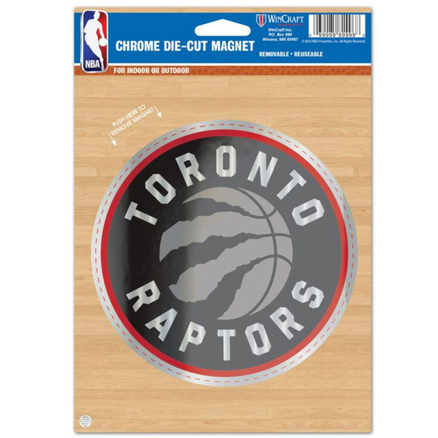 Toronto Raptors Chrome Magnet 6.25 x 9