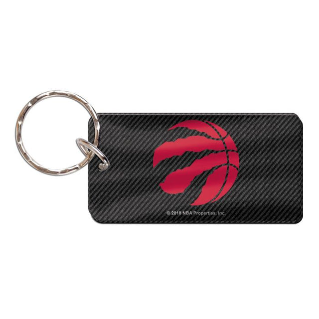 Llavero rectangular de los Toronto Raptors