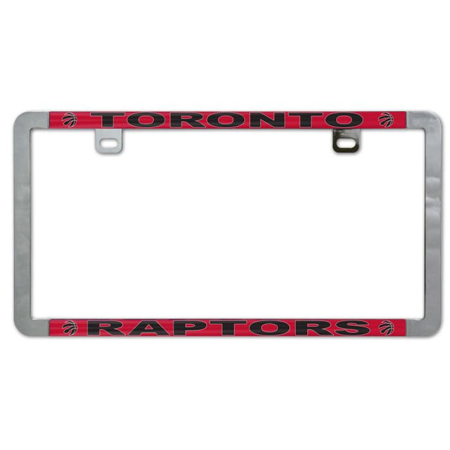 Toronto Raptors Metal Lic. Plate Frame Slim