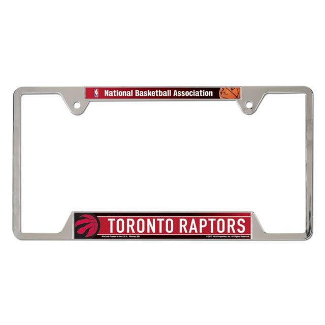 Toronto Raptors Metal License Plate Frame