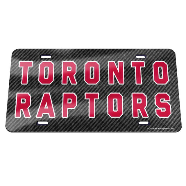 Toronto Raptors Specialty Acrylic License Plate