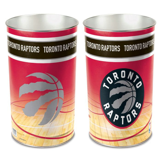 Toronto Raptors Wastebasket - tapered 15"H