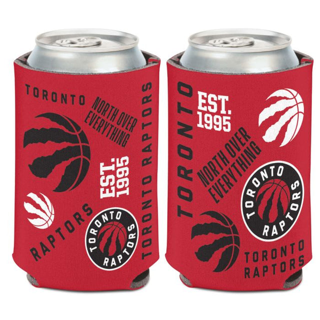 Toronto Raptors scatter Can Cooler 12 oz.