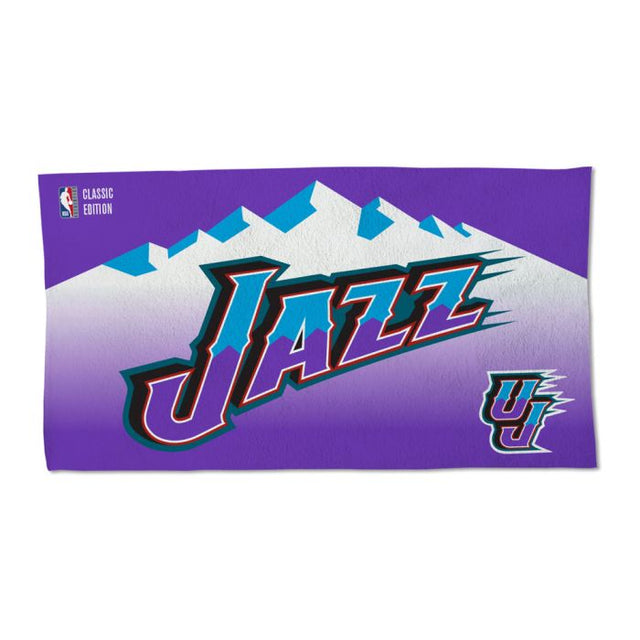 Utah Jazz CLASSIC Full Color Locker Room Towel One Sided