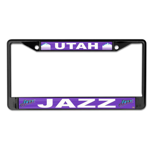 Utah Jazz CLASSIC Lic Plt Frame S/L Printed