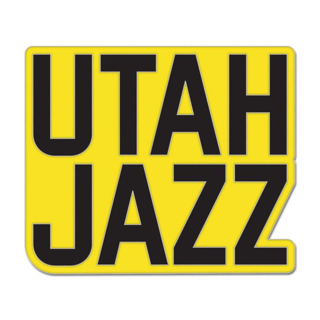 Utah Jazz Collector Enamel Pin Jewelry Card