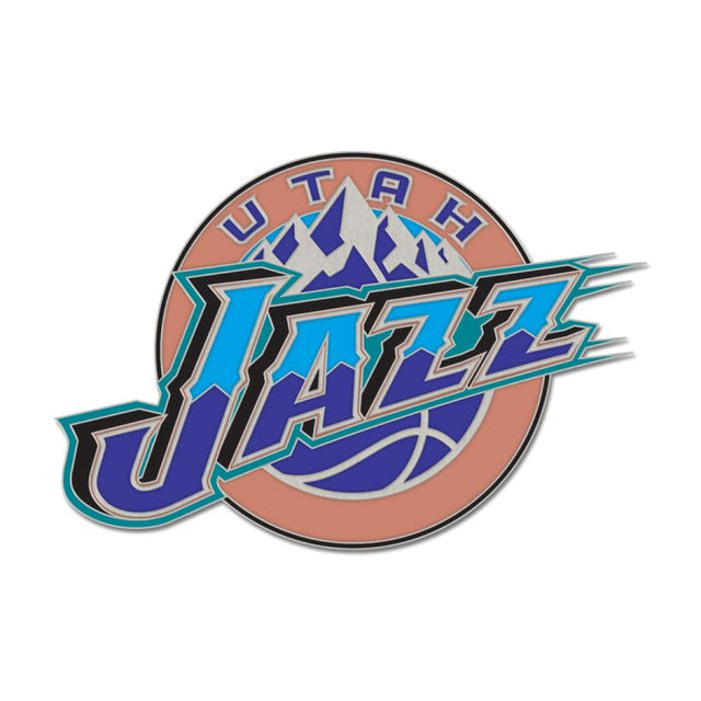 Utah Jazz / Hardwoods Collector Enamel Pin Jewelry Card