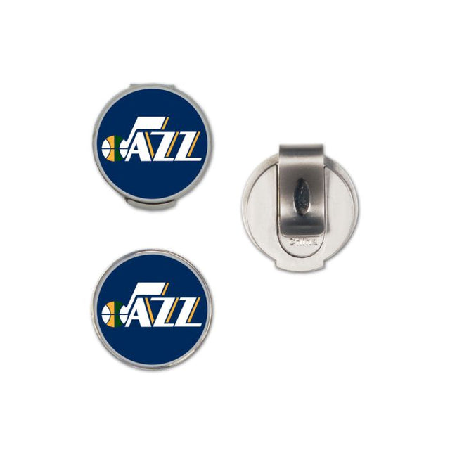 Utah Jazz Hat Clip w/2 Markers, clamshell