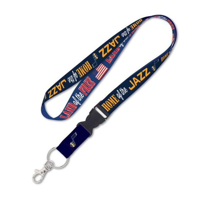 Utah Jazz Lanyard w/detachable buckle 1"