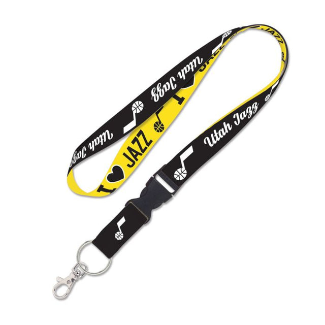 Utah Jazz Lanyard w/detachable buckle 1"