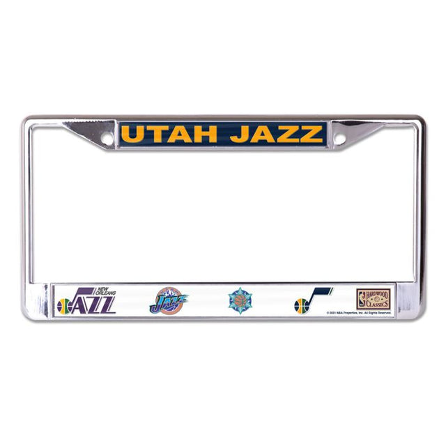 Marco de licenciatura en plt de Utah Jazz, talla pequeña, estampado