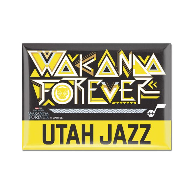 Utah Jazz / Marvel (c) 2022 MARVEL Metal Magnet 2.5" x 3.5"