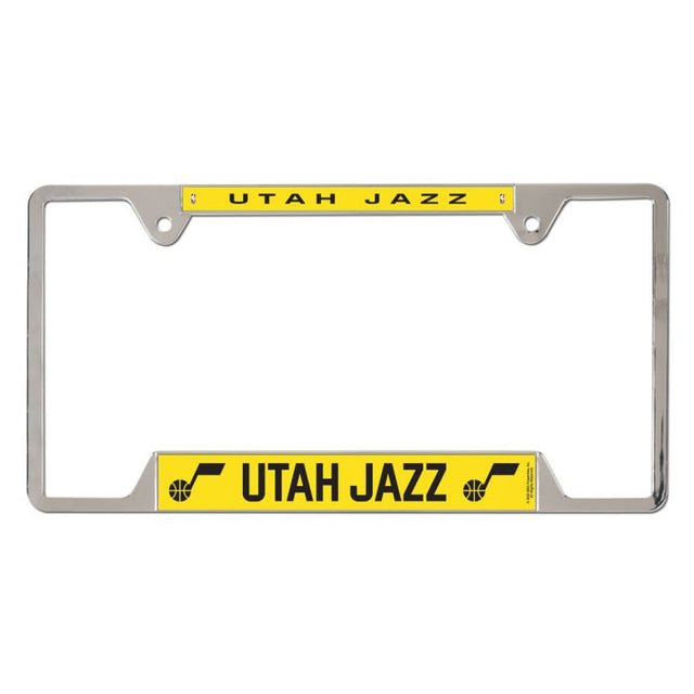 Utah Jazz Metal License Plate Frame