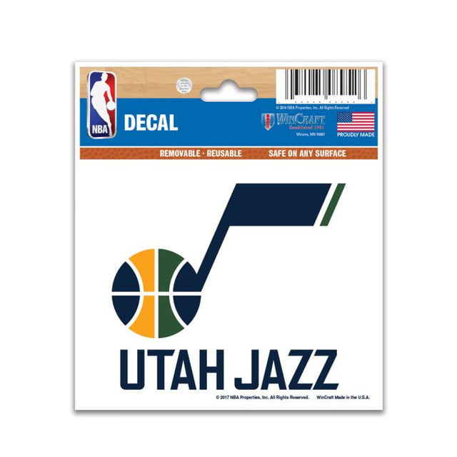 Utah Jazz Multi-Use Decal 3" x 4"