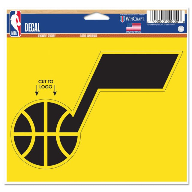 Utah Jazz Multi-Use Decal - cut to logo 5" x 6"