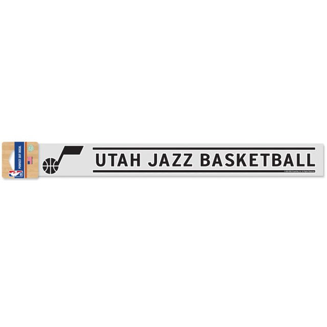 Utah Jazz Perfect Cut Decals 2" x 17"