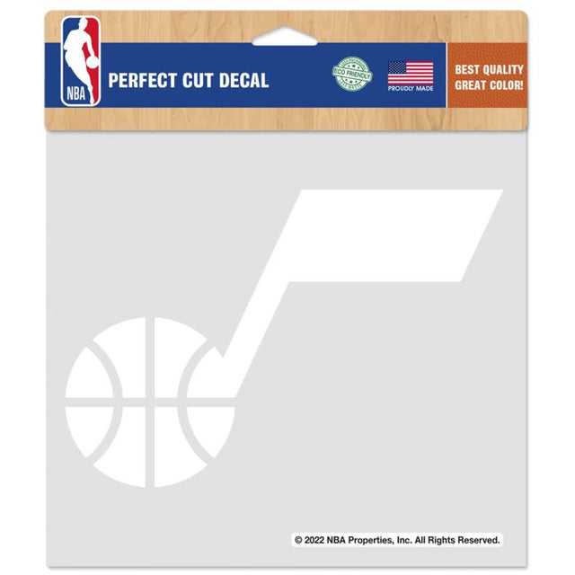 Utah Jazz Perfect Cut Decals 8" x 8"