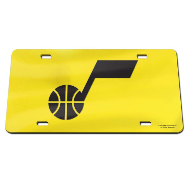 Utah Jazz Specialty Acrylic License Plate