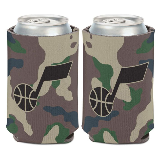 Utah Jazz camo Can Cooler 12 oz.