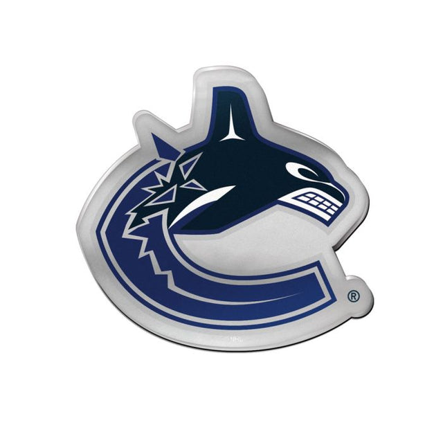 Emblema acrílico para automóvil de los Vancouver Canucks