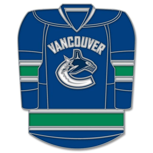 Tarjeta de joyería con pin de colección de los Vancouver Canucks