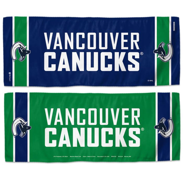 Toalla refrescante de Vancouver Canucks de 30 x 76 cm