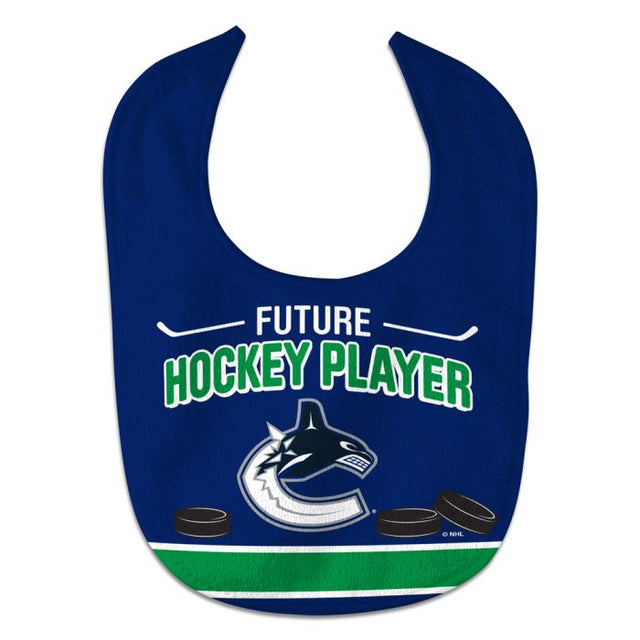 Vancouver Canucks FUTURE HOCKEY PLAYER All Pro Baby Bib