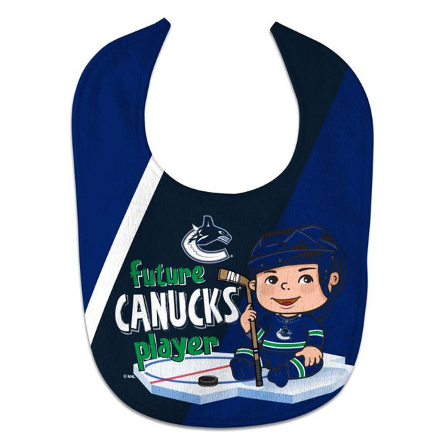 Vancouver Canucks Futuer Hockey Player All Pro Baby Bib