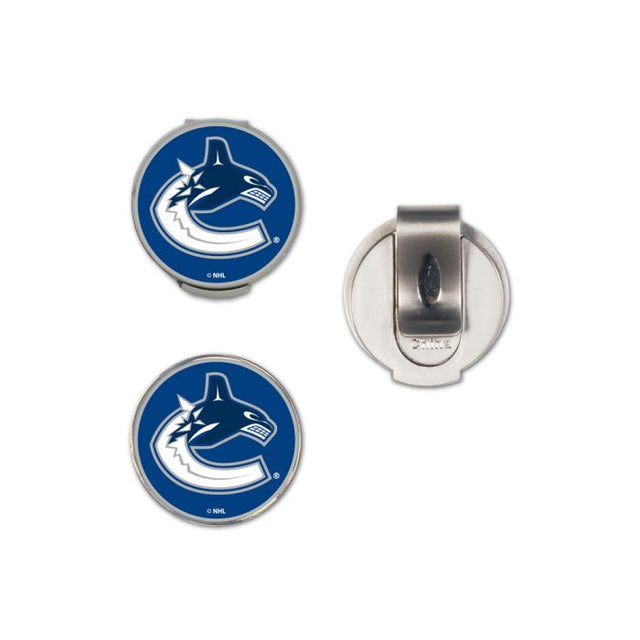 Vancouver Canucks Hat Clip w/2 Markers, clamshell