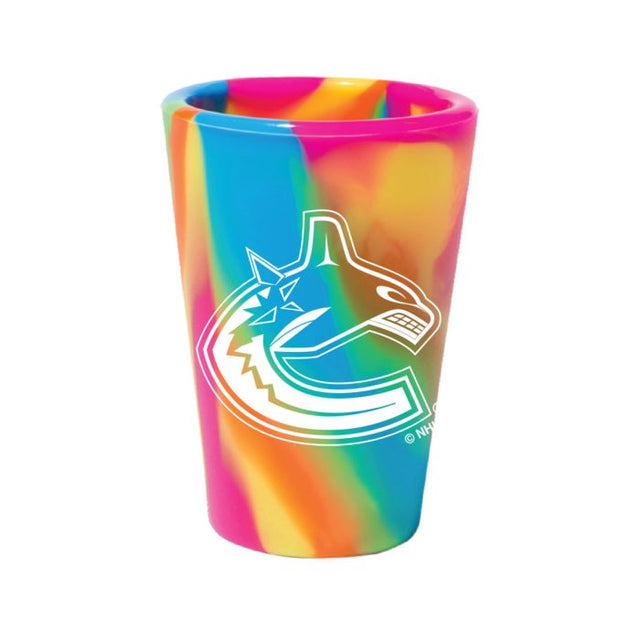 Vancouver Canucks Hippie Hops 1.5oz Silicone Shot Glass