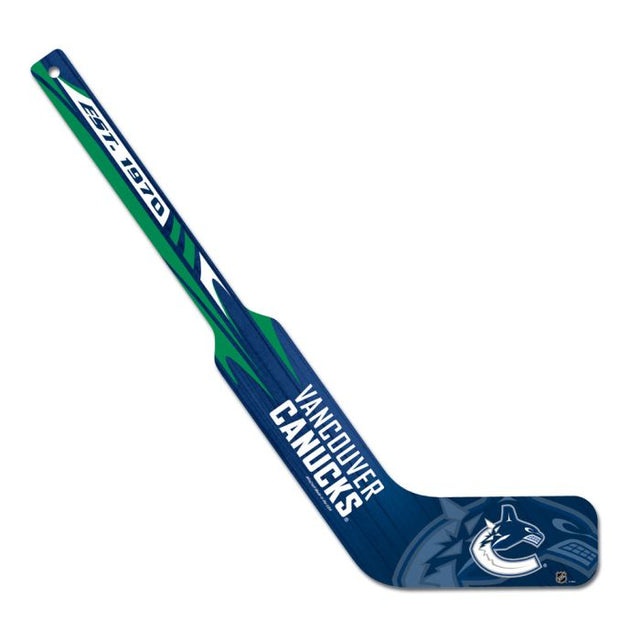 Palo de hockey de portero de los Vancouver Canucks de 21" de alto