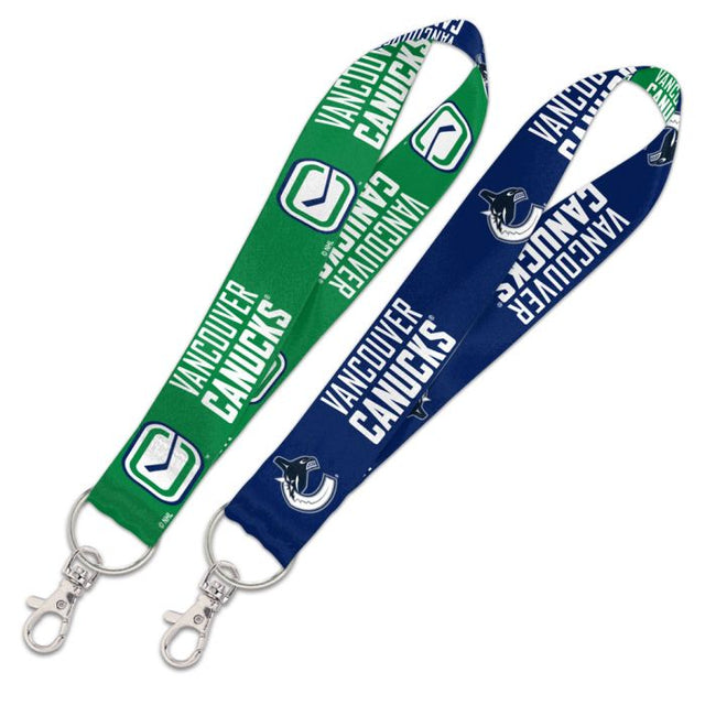 Vancouver Canucks Lanyard Key Strap 1"